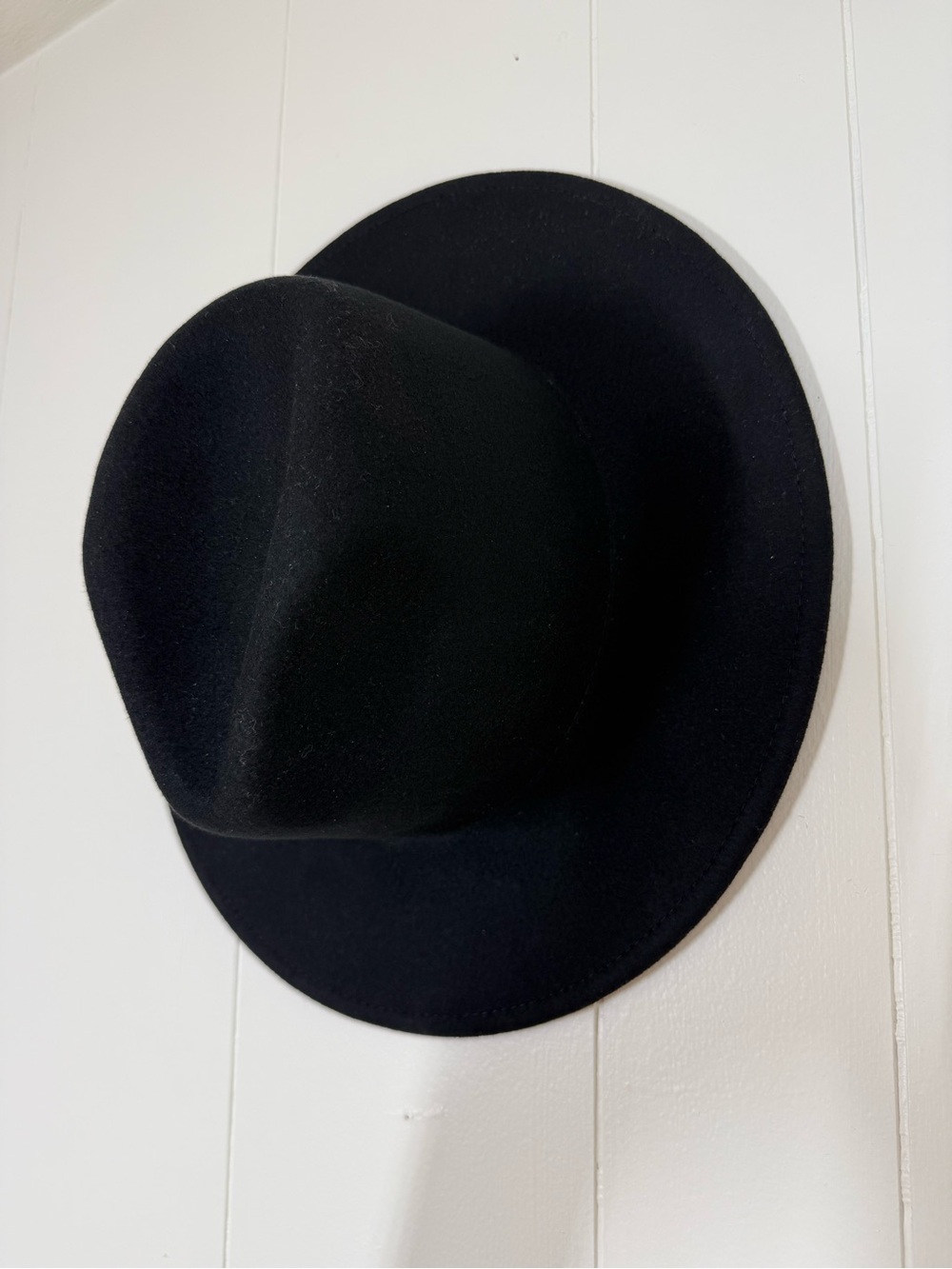 Gigi Pip Black Zephyr Rancher Wool Hat